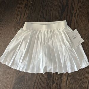 Athleta Girl Skort | Girls Large / 12 | white | NWT